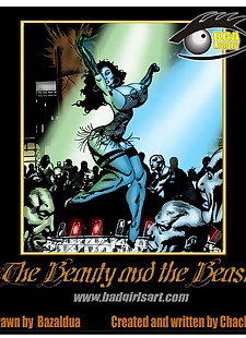  pics Badgirlsart- The Beauty and The Beast, big boobs , milf 
