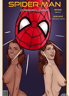  pics Pegasus Smith- Spider-Man Cumming Home, dark skin , lesbian  pussy-licking