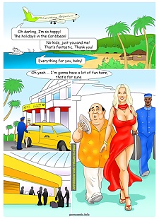  pics The Caribbean Holidays- Interracial, big cock , blowjob 