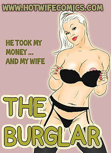  pics HotWife- The Burglar, big boobs , big cock 