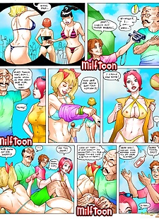 Photos milftoon la famille couleur :Par: L, big boobs , milf 