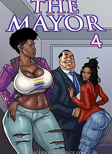  pics BlacknWhite- The Mayor 4, big boobs , big cock  interracical
