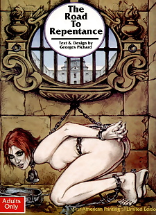 english pics The Road to Repentance, bondage , full color  bald