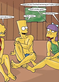 english pics Simpsons - Tree House Fun, bart simpson , lisa simpson , blowjob , full color  impregnation