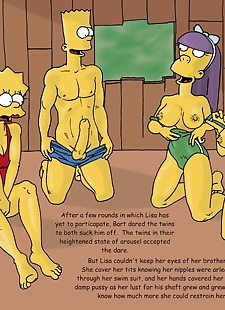 english pics Simpsons - Tree House Fun, bart simpson , lisa simpson , full color  blowjob