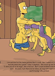 english pics Simpsons - Tree House Fun, bart simpson , lisa simpson , blowjob , full color  origin:the-simpsons