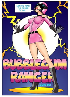 english pics Bubblegum Ranger, bondage , full color  pregnant
