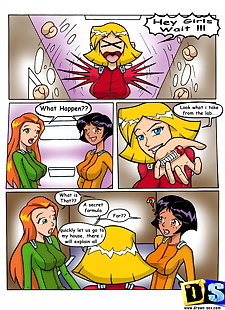 english pics Totally Spies, alexandra vasaquez , clover manson , anal , full color 