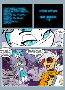 english pics comic my life as a teenage robot, jenny wakeman - xj-9 , full color  futanari