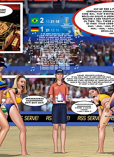 照片 追加 国际排联 海滩 排球 womens.., 3d , full color 