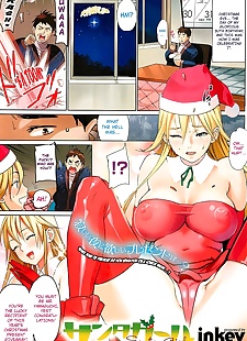  pics Inkey- Santa Girl,Hentai, big boobs , blowjob 