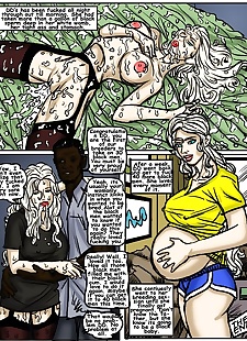  pics Slut Breeding 2- illustrated interracial, big boobs , big cock 