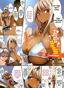  pics Age Chichi Summer- Hentai, big boobs , full color 