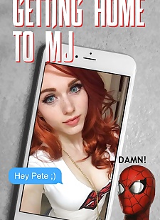  pics Spider-Man  Getting Home to MJ, 3d , big cock 