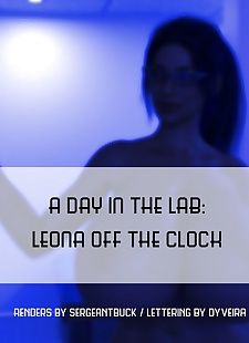  pics SergeantBuck- A Day In The Lab- Leona.., 3d , big boobs 