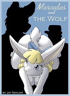 english pics Mercedes and The Wolf, full color , furry 