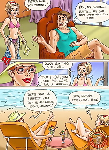 english pics Amanda - A Caribbean Vacation, anal , full color  daughter