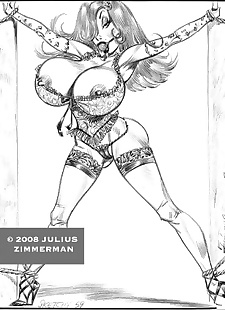  pics Collected artwork of Julius Zimmerman.., power girl , jessica rabbit , dark skin , yuri 