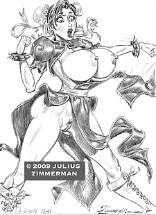  pics Collected artwork of Julius Zimmerman.., XXX Cartoons 