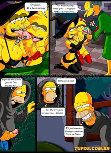  pics Tufos- Os Simpsons 13  Halloween Night, big boobs , blowjob  incest