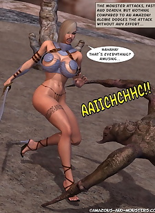  pics Amazons and Monsters- Total War, big boobs  3d